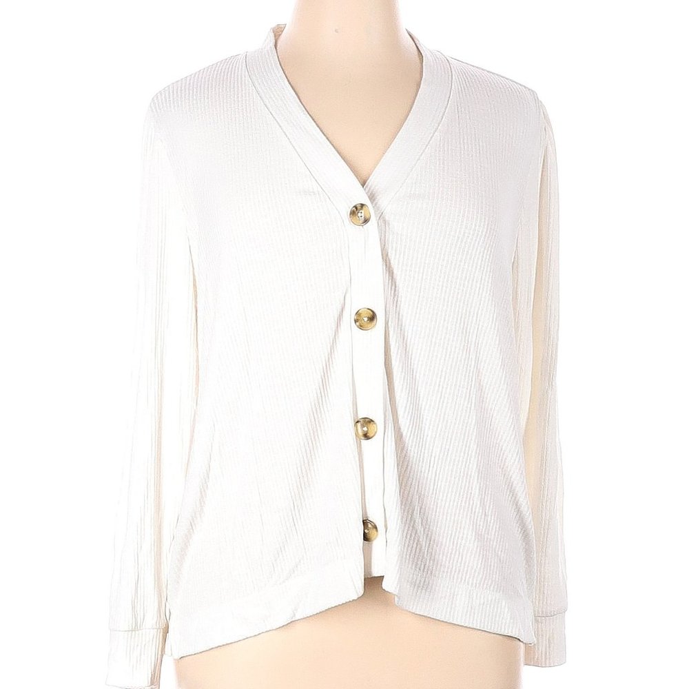 Americal Eagel Cardigan - Cream Size: XL